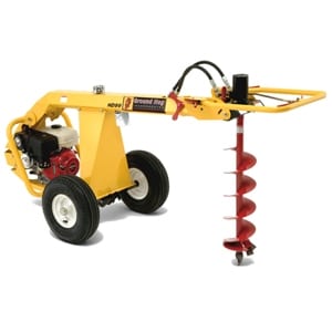 Tow behind post hole digger 2" ball 6" bit, 8" bit, 10" bit and 12" bit